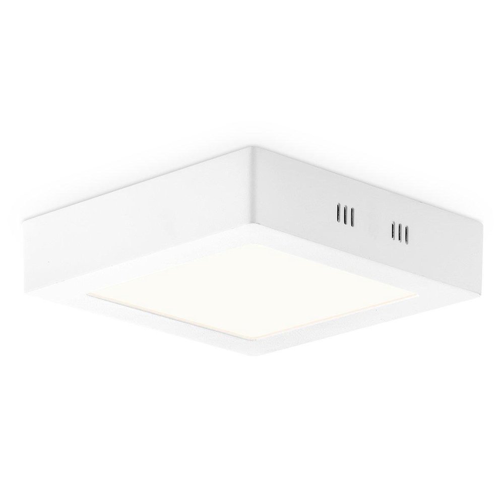 Home Sweet Home Home sweet home LED plafondlamp Ska vierkant 17 - wit Home Sweet Home Home sweet home LED plafondlamp Ska vierkant 17 - wit