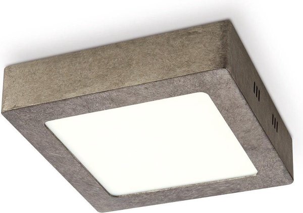 Home Sweet Home Home sweet home LED plafondlamp Ska 17 vierkant - burned-metal Home Sweet Home Home sweet home LED plafondlamp Ska 17 vierkant - burned-metal