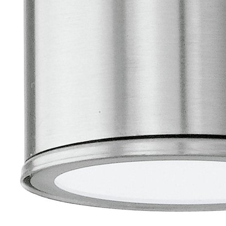 Eglo  Eglo Riga Wandlamp - Voor buiten - 2 Lichts - LED - RVS Eglo  Eglo Riga Wandlamp - Voor buiten - 2 Lichts - LED - RVS