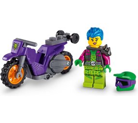 Lego City Stuntz Wheelie Stuntmotor - 60296 Lego City Stuntz Wheelie Stuntmotor - 60296