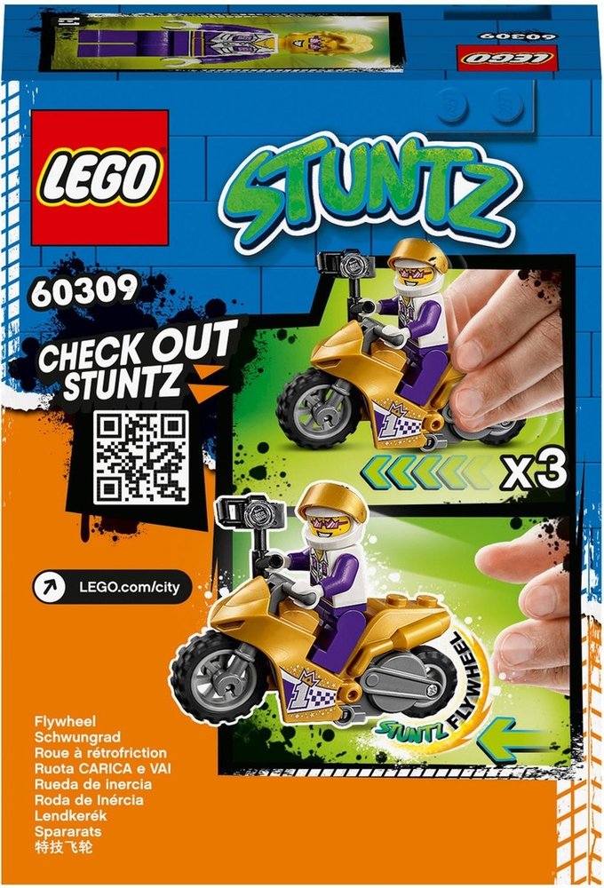 Lego City Stuntz Selfie Stuntmotor - 60309 Lego City Stuntz Selfie Stuntmotor - 60309