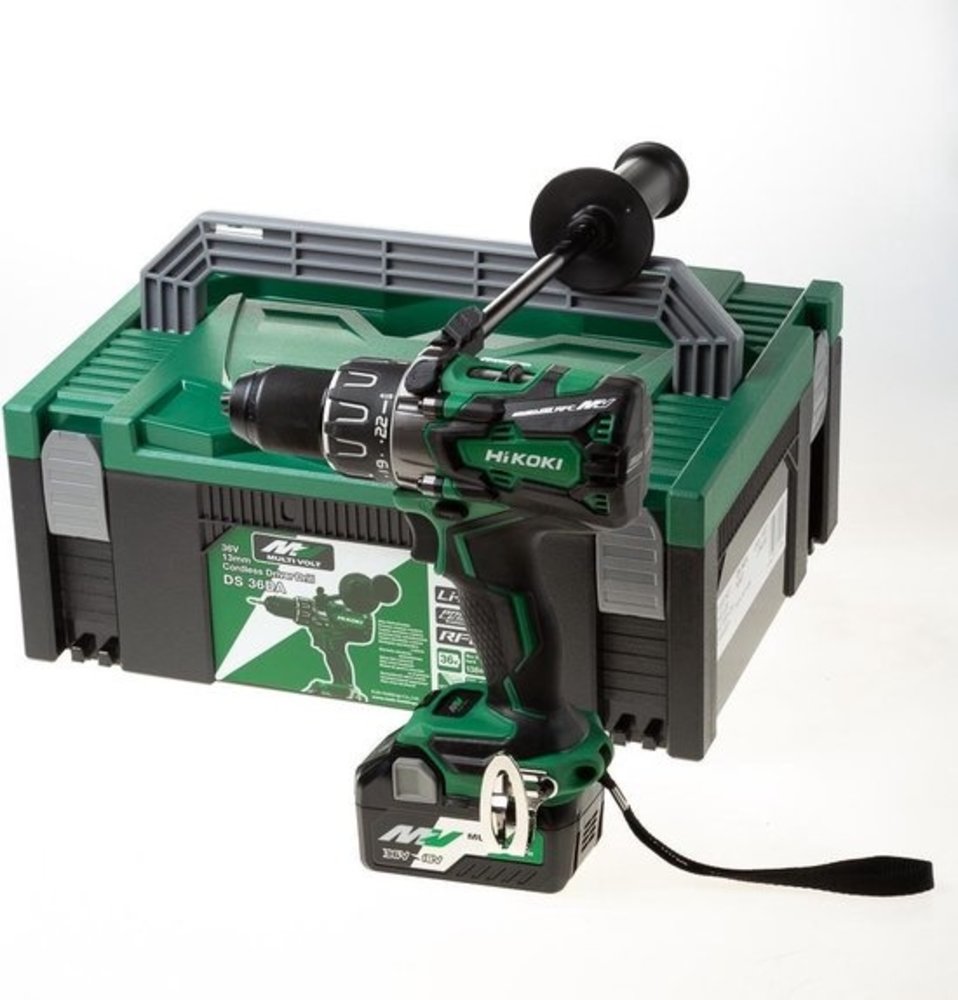 Hikoki Hikoki DS36DA W2Z accu boor-schroefmachine Multivolt 36V mv-ex, exclusief accu's en lader, in HSC systainer Hikoki Hikoki DS36DA W2Z accu boor-schroefmachine Multivolt 36V mv-ex, exclusief accu's en lader, in HSC systainer
