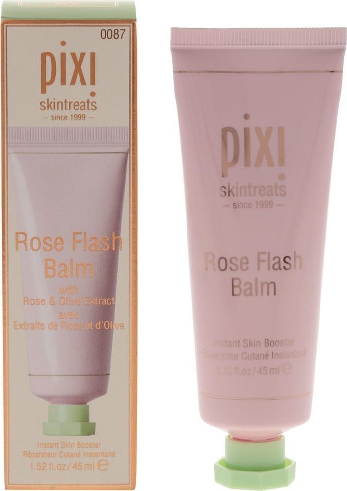 Pixi Pixi - Huidverzorging - Skintreats Rose Flash Balm Fluide Vermoeide Huid 45ml Pixi Pixi - Huidverzorging - Skintreats Rose Flash Balm Fluide Vermoeide Huid 45ml