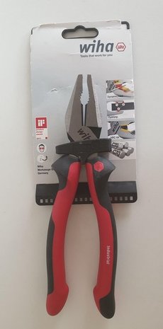 Wiha Wiha WH-3Wiha Krachtcombinatietang Industrial met DynamicJoint® en OptiGrip met extra lang snijvlak 225 mm (WH34567) Wiha Wiha WH-3Wiha Krachtcombinatietang Industrial met DynamicJoint® en OptiGrip met extra lang snijvlak 225 mm (WH34567)