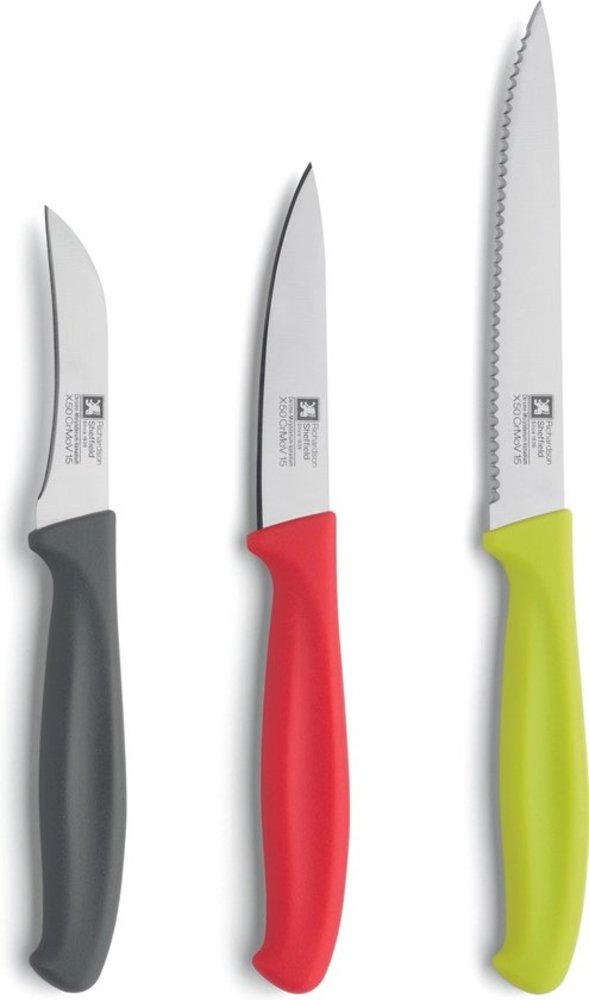 Amefa Richardson Sheffield-Colours- 3 delige starter set Amefa Richardson Sheffield-Colours- 3 delige starter set