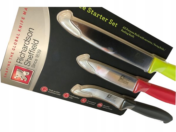 Amefa Richardson Sheffield-Colours- 3 delige starter set Amefa Richardson Sheffield-Colours- 3 delige starter set