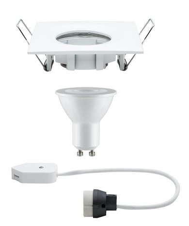 Paulmann Paulmann 936.28 verlichting spot Wit Recessed lighting spot Geschikt voor gebruik binnen GU10 7 W A+ Paulmann Paulmann 936.28 verlichting spot Wit Recessed lighting spot Geschikt voor gebruik binnen GU10 7 W A+