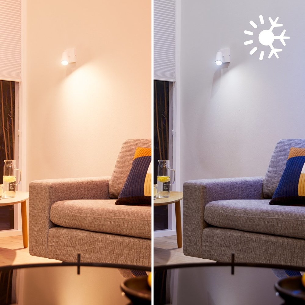 Philips Philips Smart LED GU10 5W 400lm 2700K-6500K Spot Philips Philips Smart LED GU10 5W 400lm 2700K-6500K Spot