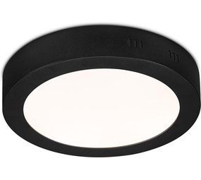 Home Sweet Home Home sweet home LED plafondlamp Ska 22 rond - zwart Home Sweet Home Home sweet home LED plafondlamp Ska 22 rond - zwart