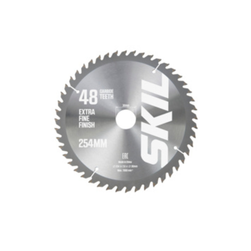 Skil Skil zaagblad voor afkortzaag 254 x 30mm 2610S01054 voor o.a. model 1320 Skil Skil zaagblad voor afkortzaag 254 x 30mm 2610S01054 voor o.a. model 1320