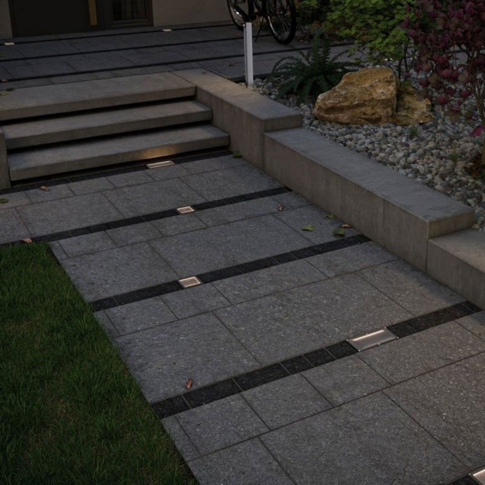 Paulmann Paulmann LED Verzonken Box Aron Metaal/Kunstof 1.5W 40lm - 830 Warm Wit | Solar - 200x100mm - Bewegings- en lichtsensor Paulmann Paulmann LED Verzonken Box Aron Metaal/Kunstof 1.5W 40lm - 830 Warm Wit | Solar - 200x100mm - Bewegings- en lichtsensor