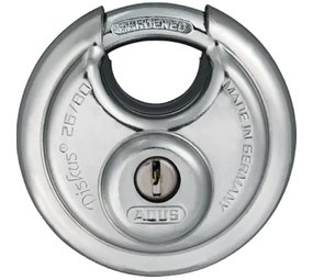 Abus Abus Diskus hangslot TKDI37/80 RVS Abus Abus Diskus hangslot TKDI37/80 RVS