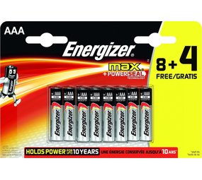Energizer Energizer Max Batterij - Set AAA - Totaal 24 stuks - Alkaline Energizer Energizer Max Batterij - Set AAA - Totaal 24 stuks - Alkaline