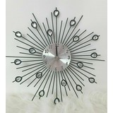 Merkloos Wandklok - Zwart/Zilverkleur - 30,5 centimeter Merkloos Wandklok - Zwart/Zilverkleur - 30,5 centimeter