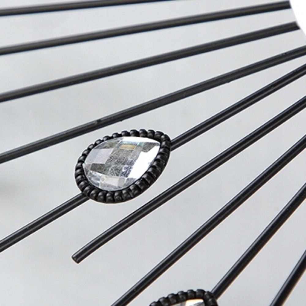 Merkloos Wandklok - Zwart/Zilverkleur - 30,5 centimeter Merkloos Wandklok - Zwart/Zilverkleur - 30,5 centimeter