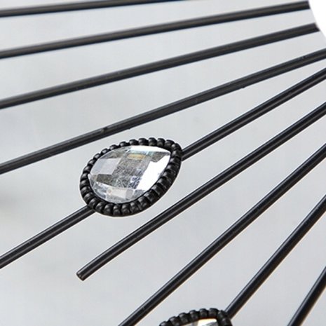 Merkloos Wandklok - Zwart/Zilverkleur - 30,5 centimeter Merkloos Wandklok - Zwart/Zilverkleur - 30,5 centimeter