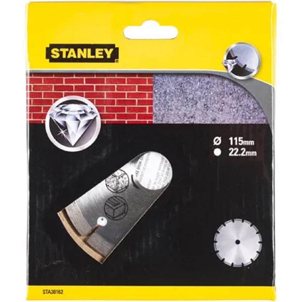 Stanley Stanley - Diamantblad Zaagblad - 115mm - Gesegmenteerde Rand Stanley Stanley - Diamantblad Zaagblad - 115mm - Gesegmenteerde Rand