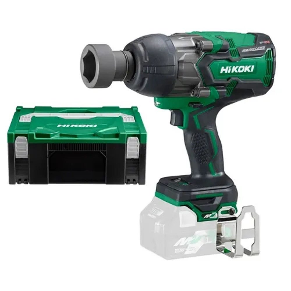 Hikoki Hikoki WR36DBW2Z 36V MultiVolt Li-Ion accu slagmoersleutel body - 1130Nm - 1/2" - koolborstelloos