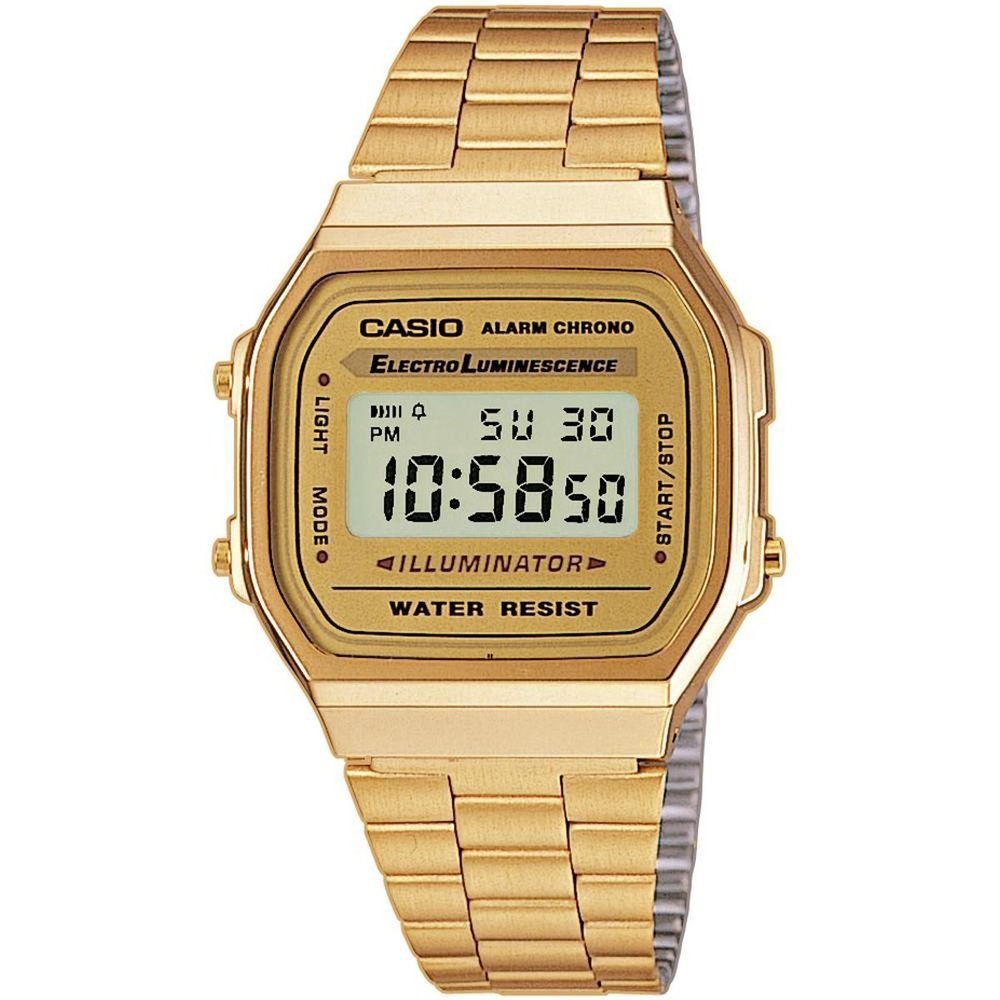 Casio Casio - Vintage Iconic A168WG-9EF - Unisex Horloge - 36 mm Casio Casio - Vintage Iconic A168WG-9EF - Unisex Horloge - 36 mm