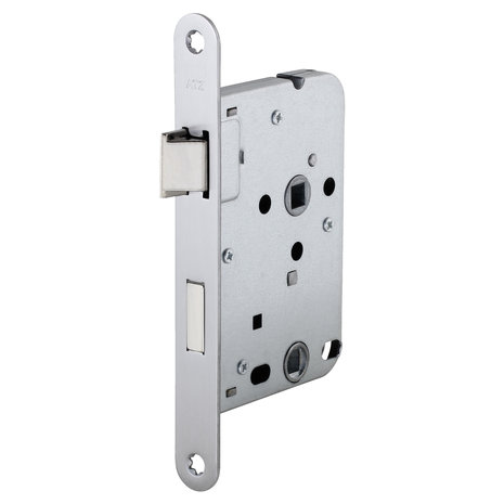 ATZ ATZ - Insteekslot badkamerslot/wc-slot - met RVS voorplaat - Doorn 50mm ATZ ATZ - Insteekslot badkamerslot/wc-slot - met RVS voorplaat - Doorn 50mm