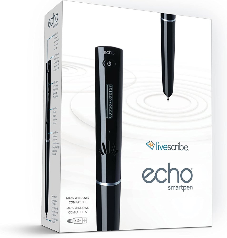 livescribe Livescribe - Echo Smartpen - 2GB - Zwart livescribe Livescribe - Echo Smartpen - 2GB - Zwart
