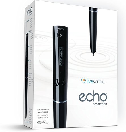 livescribe Livescribe - Echo Smartpen - 2GB - Zwart livescribe Livescribe - Echo Smartpen - 2GB - Zwart