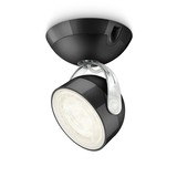 Philips Philips - Plafondspot Dyna - Led 1X4W 230V - Zwart Philips Philips - Plafondspot Dyna - Led 1X4W 230V - Zwart