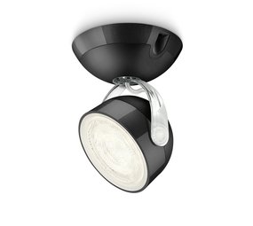 Philips Philips - Plafondspot Dyna - Led 1X4W 230V - Zwart Philips Philips - Plafondspot Dyna - Led 1X4W 230V - Zwart