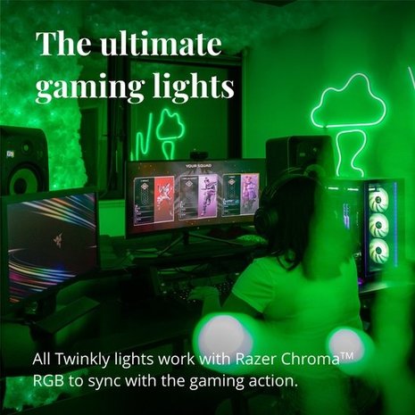 Twinkly Twinkly Flex lightstrip - 3 Meter - LED Verlichting - Gekleurd Licht-Verbind met Bluetooth of Wifi