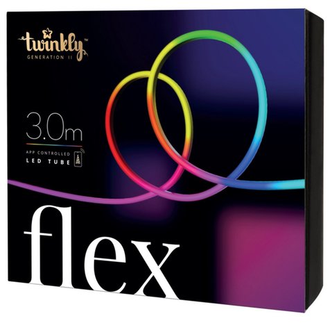 Twinkly Twinkly Flex lightstrip - 3 Meter - LED Verlichting - Gekleurd Licht-Verbind met Bluetooth of Wifi