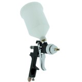 Merkloos verfspuitpistool 1,4 mm verfspuitsysteem met 600 ml kunststofbeker (kleur zwart) Merkloos verfspuitpistool 1,4 mm verfspuitsysteem met 600 ml kunststofbeker (kleur zwart)