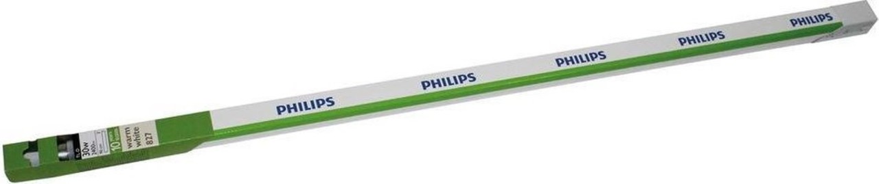 Philips 10 stuks Philips TL-buis warm wit TL-D 30W 28mm 90cm kleur 827 Philips 10 stuks Philips TL-buis warm wit TL-D 30W 28mm 90cm kleur 827