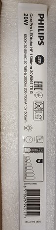 Philips 10 x Philips CorePro HF LED Tube 1500mm 20W/865 T8 8718696592052