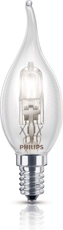 Philips 10 stuks Philips lamp Eco30 Helder kaars BT.18WE14 Philips 10 stuks Philips lamp Eco30 Helder kaars BT.18WE14