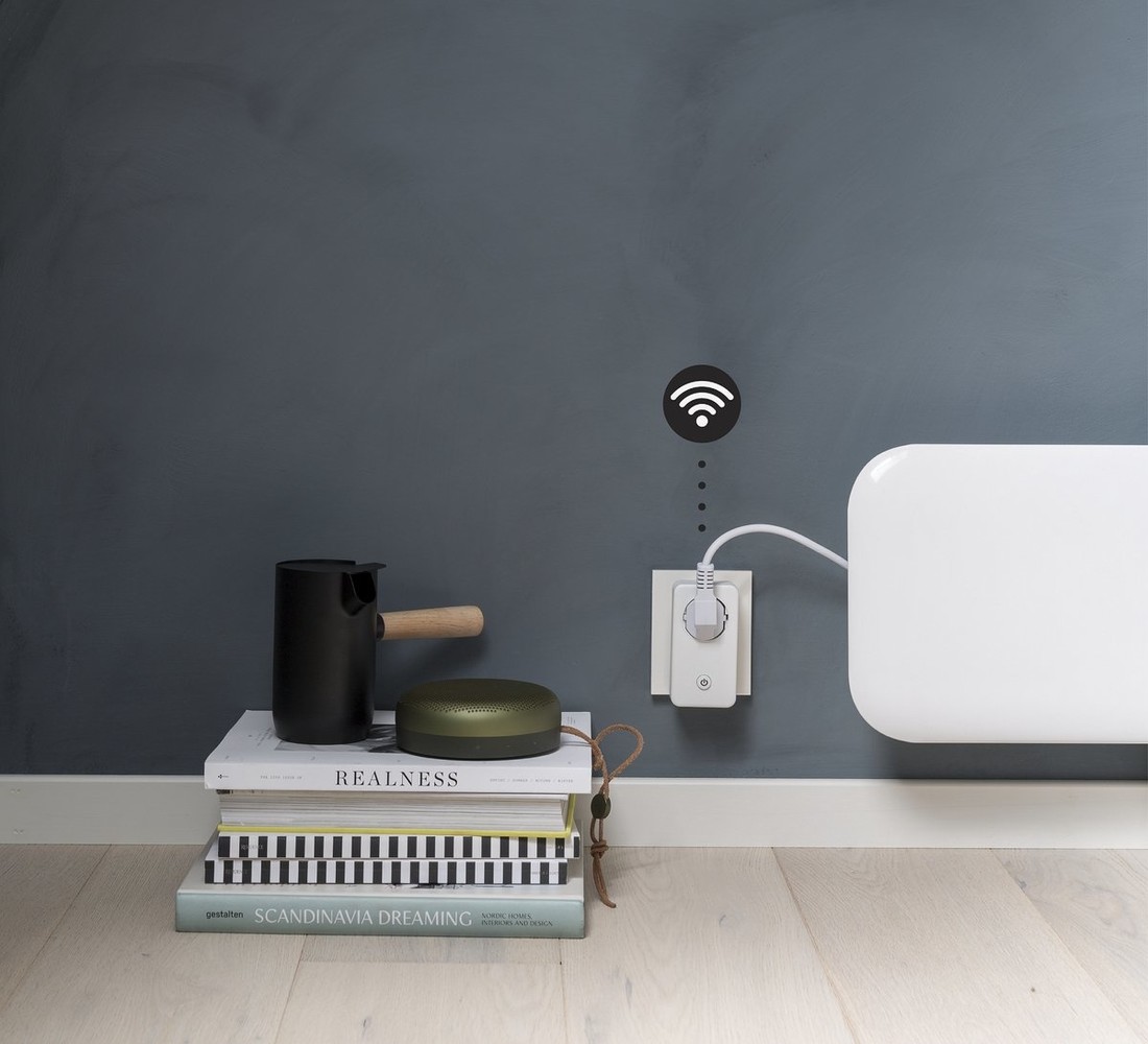 Mill Mill WIFI socket3 met temperatuur sensor Mill Mill WIFI socket3 met temperatuur sensor