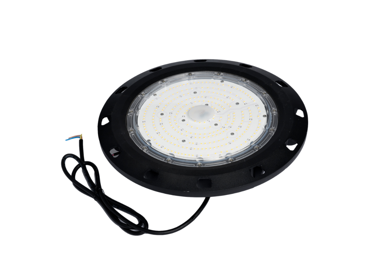 Lumev LED Highbay UFO 100W IP65 150lm/W zonder Sensor