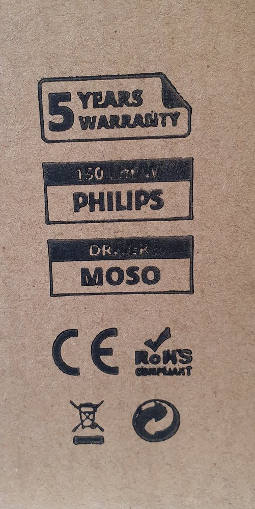 Lumev LED Highbay UFO 100W IP65 150lm/W zonder Sensor