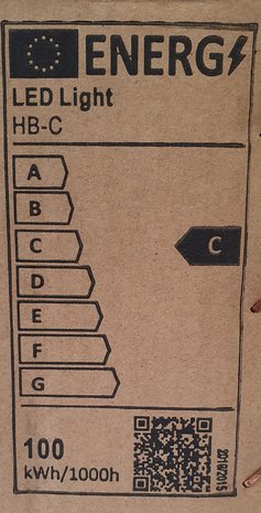 Lumev LED Highbay UFO 100W IP65 150lm/W zonder Sensor