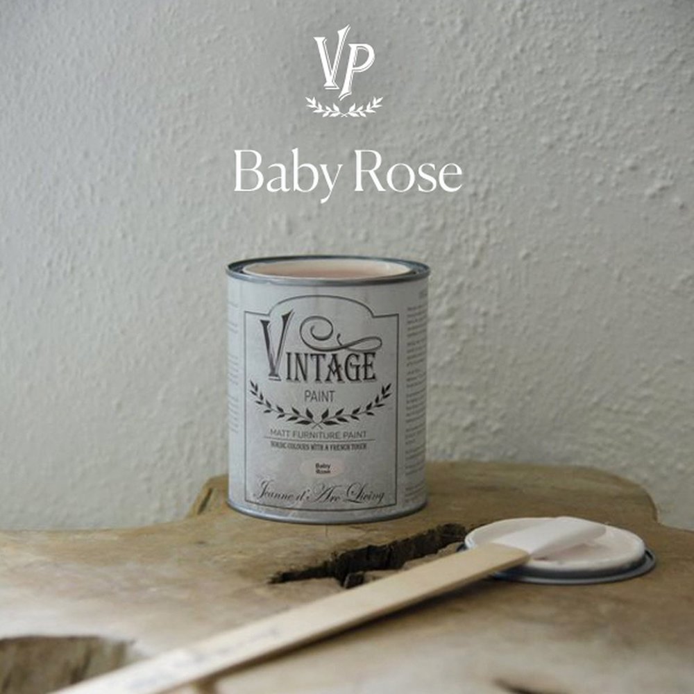 Jeanne d' Arc Living Krijtverf - Vintage Paint - Jeanne d'Arc Living - 'Baby Rose' - 700 ml Jeanne d' Arc Living Krijtverf - Vintage Paint - Jeanne d'Arc Living - 'Baby Rose' - 700 ml