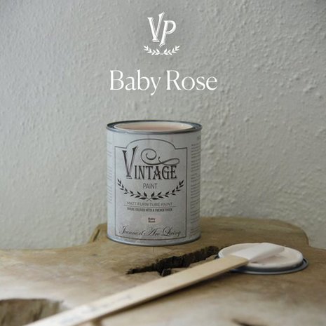 Jeanne d' Arc Living Krijtverf - Vintage Paint - Jeanne d'Arc Living - 'Baby Rose' - 700 ml Jeanne d' Arc Living Krijtverf - Vintage Paint - Jeanne d'Arc Living - 'Baby Rose' - 700 ml