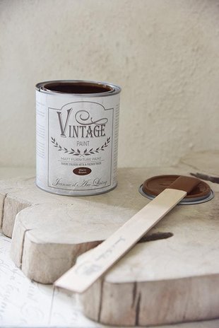 Jeanne d' Arc Living Krijtverf - Vintage Paint - Jeanne d'Arc Living - 'Warm Brown' - 700 ml