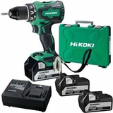 Hikoki HiKoki - Accu Boor-Schroefmachine DS18DBSLWDZ - 18 V - 5.0 Ah Li-ion - incl. koffer, 3 accu's en 1 lader Hikoki HiKoki - Accu Boor-Schroefmachine DS18DBSLWDZ - 18 V - 5.0 Ah Li-ion - incl. koffer, 3 accu's en 1 lader