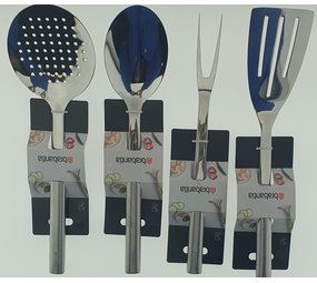 Brabantia Brabantia Profile - kookgerei keuken set - 4 delig - matt steel RVS Brabantia Brabantia Profile - kookgerei keuken set - 4 delig - matt steel RVS