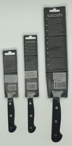 Satoshi Satoshi Stark 3 delige keukenmessen set Satoshi Satoshi Stark 3 delige keukenmessen set