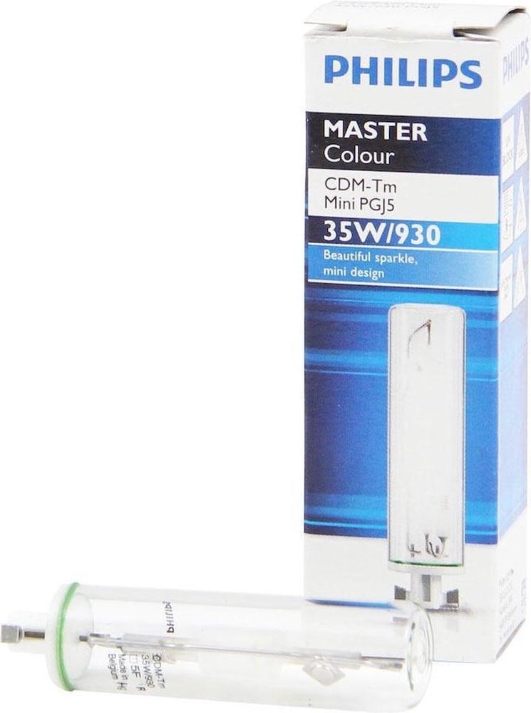Philips Philips MASTERColour PGJ5 CDM-Tm Elite Mini 35W - 930 Warm Wit | Beste Kleurweergave Philips Philips MASTERColour PGJ5 CDM-Tm Elite Mini 35W - 930 Warm Wit | Beste Kleurweergave