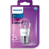 Philips Philips 4 W (25 W) Niet-dimbare warmwitte kogellamp met E27-fitting Philips Philips 4 W (25 W) Niet-dimbare warmwitte kogellamp met E27-fitting