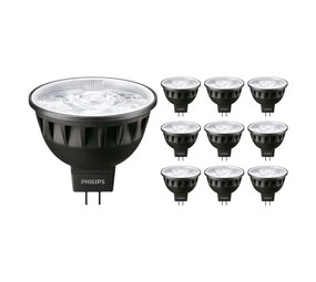 Philips Voordeelpak 10x Philips MASTER LEDspot ExpertColor LV GU5.3 7.5-43W/2700K, 485lm, Philips Voordeelpak 10x Philips MASTER LEDspot ExpertColor LV GU5.3 7.5-43W/2700K, 485lm,