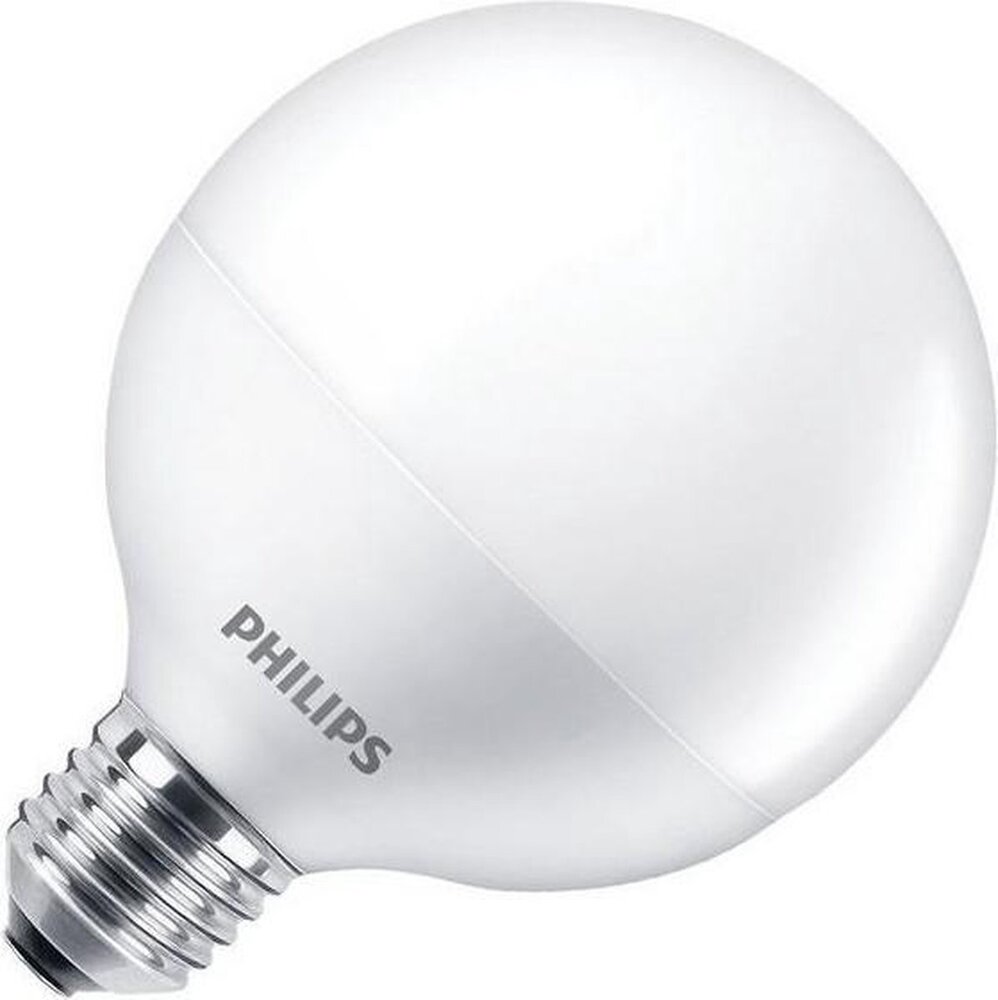 Philips Philips LED Lamp E27 Fitting - 9,5W - 806Lm - Grote Bol - Mat Philips Philips LED Lamp E27 Fitting - 9,5W - 806Lm - Grote Bol - Mat
