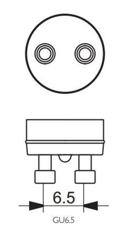 Philips Philips MASTERColour GU6.5 CDM-Tm Mini 20W - 830 Warm Wit Philips Philips MASTERColour GU6.5 CDM-Tm Mini 20W - 830 Warm Wit