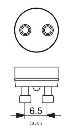 Philips Philips MASTERColour GU6.5 CDM-Tm Mini 20W - 830 Warm Wit Philips Philips MASTERColour GU6.5 CDM-Tm Mini 20W - 830 Warm Wit